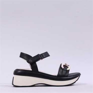 Una Healy Skater Boy Wedge Sandal - Vinyl